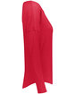 Augusta Sportswear Ladies' Tri-Blend Long Slevee T-Shirt red heather ModelSide
