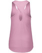 Augusta Sportswear Ladies' Lux Tri-Blend Tank dusty rose hthr ModelBack