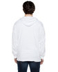 Beimar Drop Ship Unisex Long-Sleeve Jersey Hooded T-Shirt white ModelBack