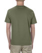 American Apparel Unisex Heavyweight Cotton T-Shirt military green ModelBack