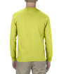 American Apparel Adult Long-Sleeve T-Shirt safety green ModelBack