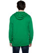 Beimar Drop Ship Unisex Jersey Long-Sleeve Full-Zip Hooded T-Shirt kelly green ModelBack