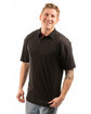 Burnside Men's Fader Jersey Polo black ModelQrt