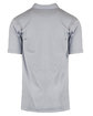 Burnside Men's Soft Jersey Polo hthr light grey ModelBack