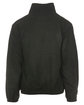 Burnside Men's Quarter-Zip Polar Fleece Pullover heather charcoal ModelBack