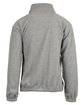 Burnside Men's Full-Zip Polar Fleece Jacket heather grey ModelBack