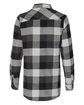 Burnside Ladies' Plaid Boyfriend Flannel Shirt black FlatBack