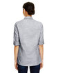 Burnside Ladies' Texture Woven Shirt black ModelBack