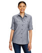 Burnside Ladies' Chambray Woven Shirt  