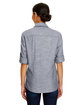 Burnside Ladies' Chambray Woven Shirt  ModelBack