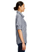 Burnside Ladies' Chambray Woven Shirt  ModelSide