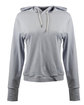 Burnside Ladies' Modest Crop Hooded Sweatshirt  