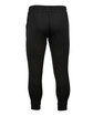 Burnside Ladies' Soft Jersey Jogger heather black ModelBack