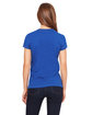 Bella + Canvas Ladies' Jersey Short-Sleeve V-Neck T-Shirt true royal ModelBack