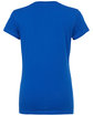 Bella + Canvas Ladies' Jersey Short-Sleeve V-Neck T-Shirt true royal FlatBack