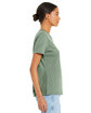 Bella + Canvas Ladies' Relaxed Jersey Short-Sleeve T-Shirt sage ModelSide