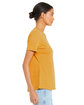 Bella + Canvas Ladies' Relaxed Jersey Short-Sleeve T-Shirt mustard ModelSide