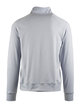 Burnside Men's Soft Jersey Quarter-Zip hthr light grey ModelBack