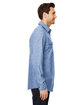 Burnside Men's Chambray Woven Shirt light denim ModelSide