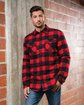 Burnside Adult Quilted Flannel Jacket  Lifestyle