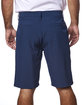 Burnside Men's Hybrid Stretch Short heather navy ModelBack