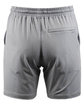 Burnside Soft Jersey Short hthr light grey ModelBack