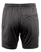 Burnside Soft Jersey Short heather charcoal ModelBack