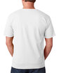 Bayside Adult T-Shirt white ModelBack