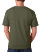 Bayside Adult T-Shirt olive ModelBack