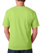Bayside Adult T-Shirt lime ModelBack