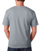 Bayside Adult T-Shirt dark ash ModelBack