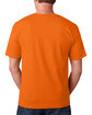 Bayside Adult T-Shirt bright orange ModelBack