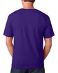 Bayside Adult T-Shirt purple ModelBack