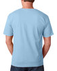 Bayside Adult T-Shirt light blue ModelBack