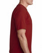 Bayside Adult T-Shirt cardinal ModelSide