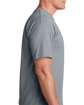 Bayside Adult T-Shirt dark ash ModelSide
