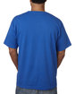 Bayside Unisex Made In USA Midweight Pocket T-Shirt royal blue ModelBack