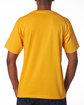 Bayside Unisex Heavyweight T-Shirt gold ModelBack