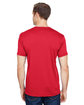 Bayside Unisex Performance T-Shirt red ModelBack