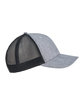 Big Accessories Sport Trucker Cap lt grey/ black ModelSide