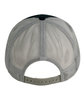 Big Accessories Washed Trucker Cap black / gray ModelBack