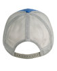 Big Accessories Washed Trucker Cap blue/ gray ModelBack