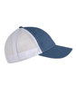 Big Accessories Washed Trucker Cap indigo/ white ModelSide