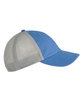 Big Accessories Washed Trucker Cap blue/ gray ModelSide