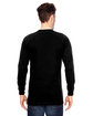 Bayside Unisex Made In USA Heavyweight Long Sleeve T-Shirt  ModelBack