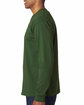 Bayside Unisex Made In USA Heavyweight Long Sleeve T-Shirt forest green ModelSide