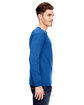 Bayside Unisex Made In USA Heavyweight Long Sleeve T-Shirt royal ModelSide