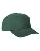 Big Accessories Heavy Washed Canvas Cap bottle green OFFront