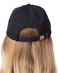 Big Accessories Lariat Cap black/ blk rope ModelBack