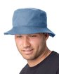 Big Accessories Lariat Bucket Hat slate blue ModelQrt